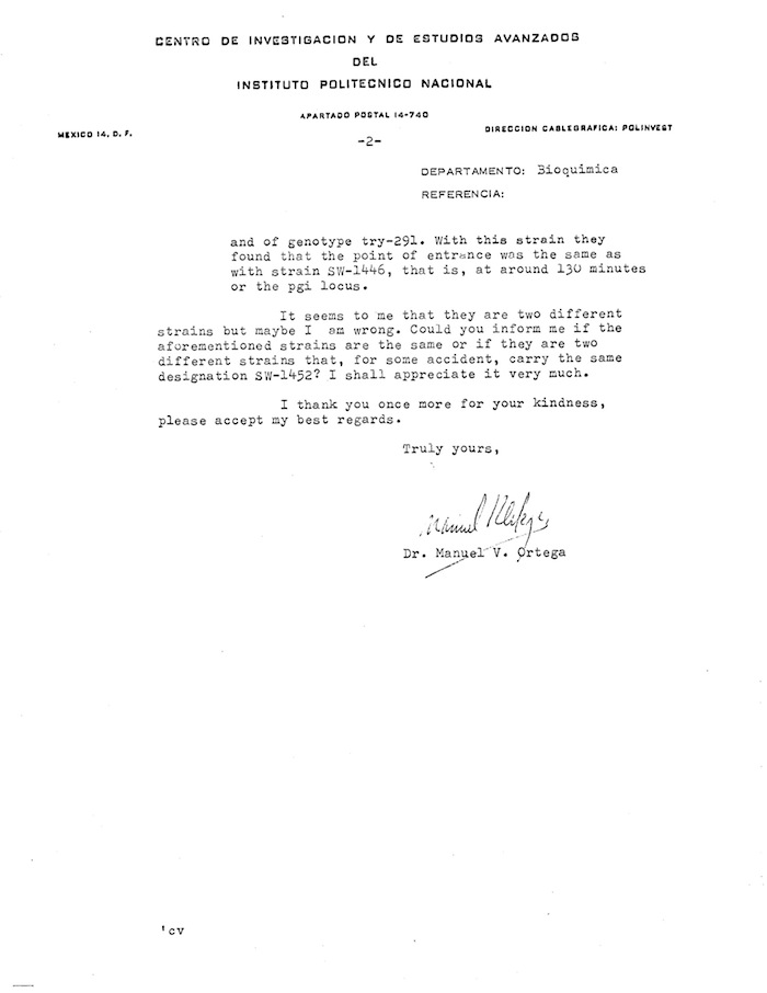 NLM pirated bbgkjn Manuel V. Ortega to EML 1-27-66 p2